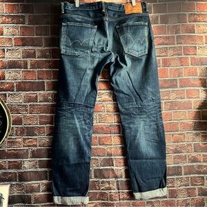 Edwin Men's Dark Blue Straight Jeans